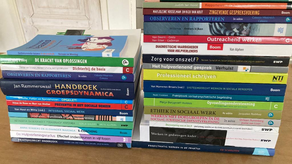 Boeken voor de studie SPH/Social Work, Ophalen of Verzenden, Alpha, Zo goed als nieuw, HBO