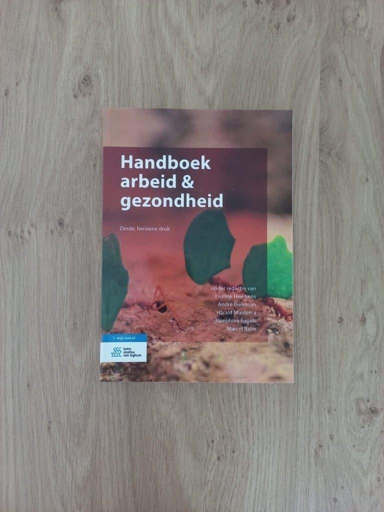 Handboek arbeid en gezondheid, Ophalen of Verzenden, Beta, Zo goed als nieuw, HBO