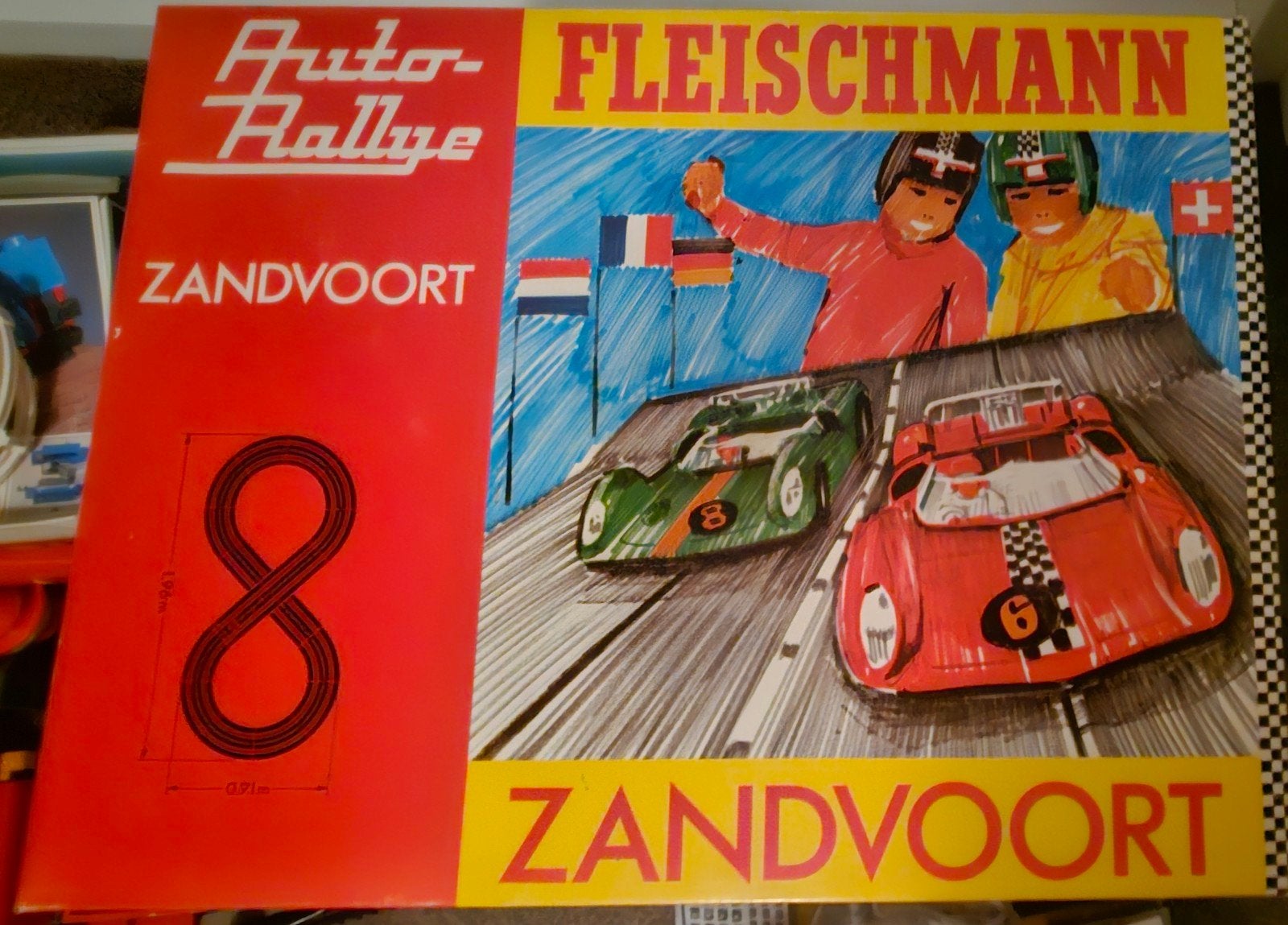 Vintage Fleischmann Racebaan Jaren '70 - Compleet, Kinderen en Baby's, Speelgoed | Racebanen, Ophalen, Racebaan, Fleischmann, Zo goed als nieuw