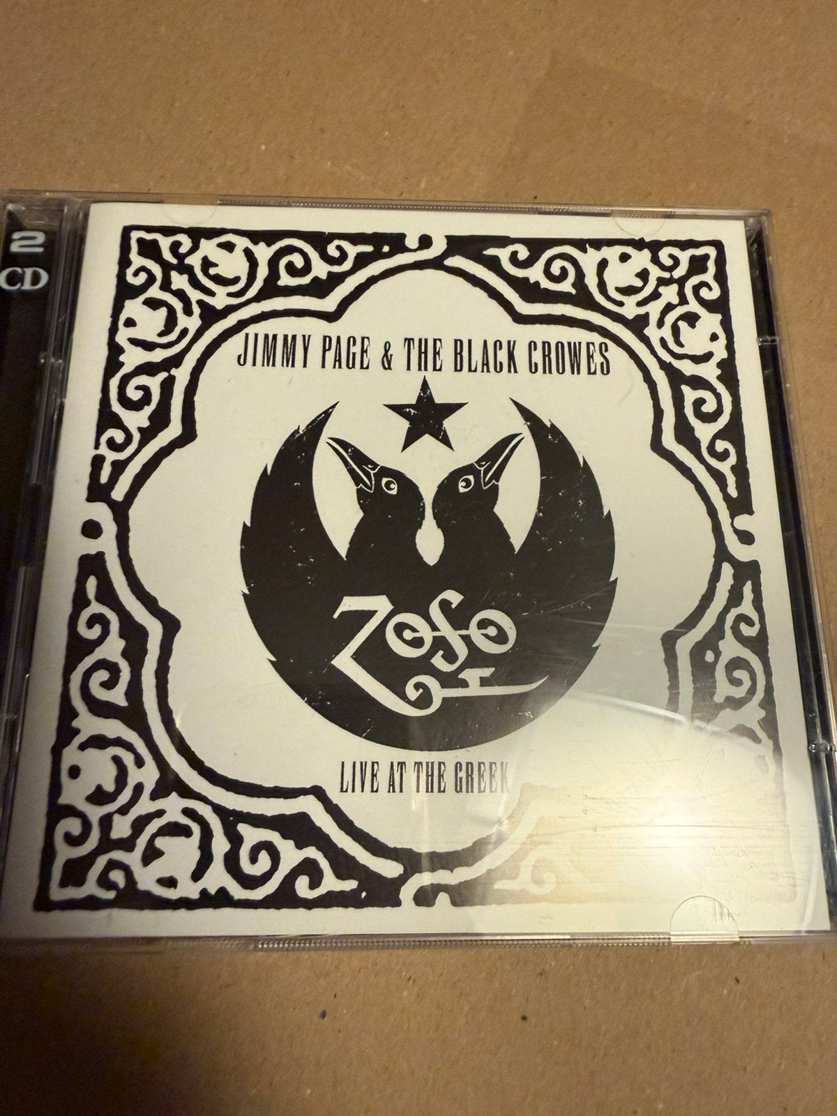 2 cd jimmy page led zeppelin the black crowes live at the, Ophalen of Verzenden, Zo goed als nieuw, Poprock