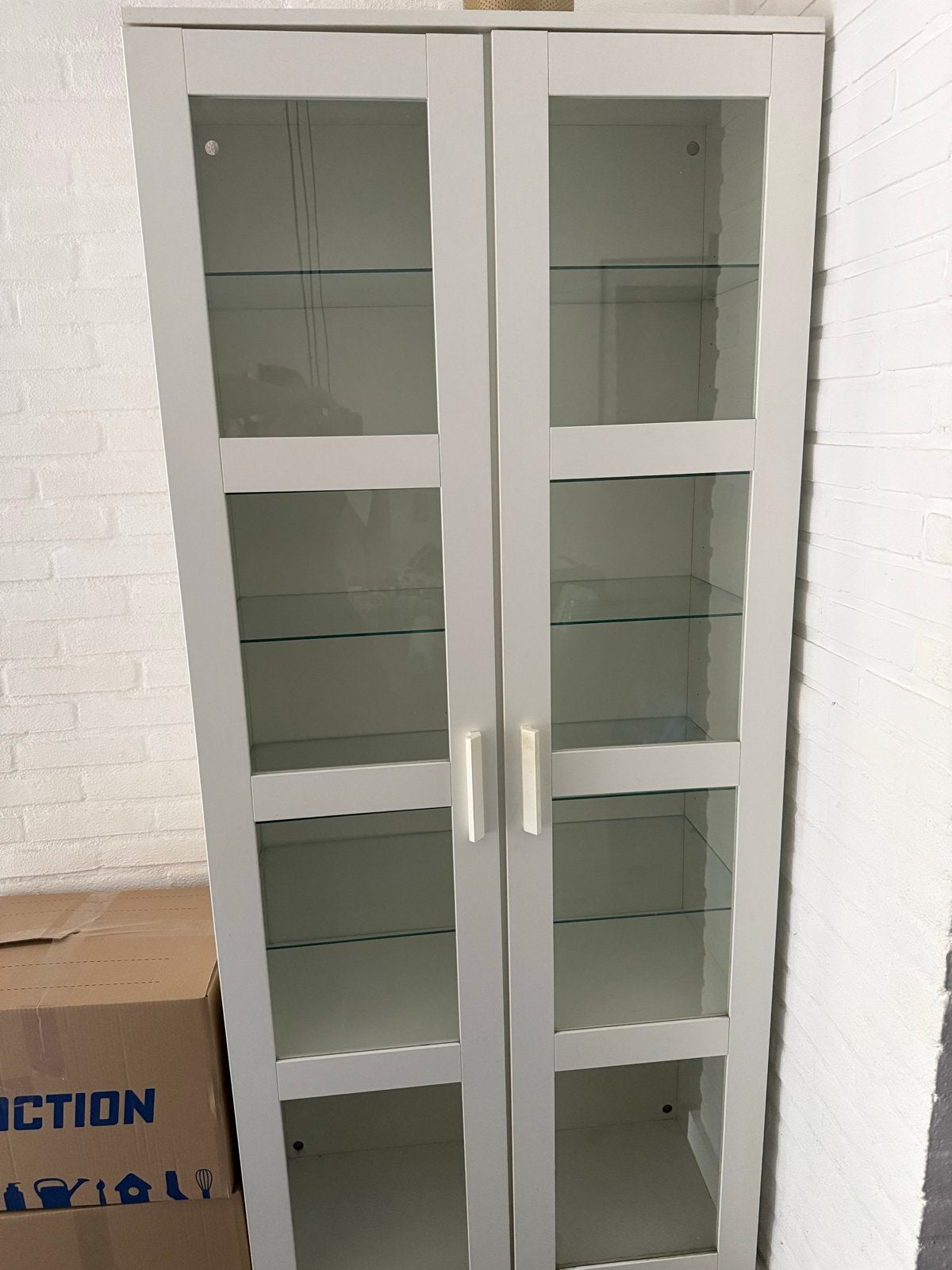 IKEA Brimnes Vitrinekast, Ophalen, Gebruikt, 50 tot 100 cm, Glas