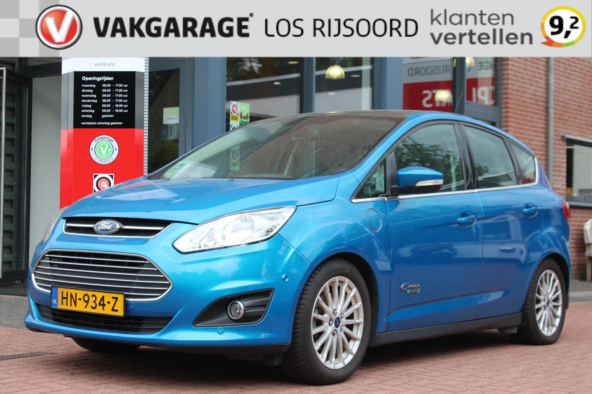 FORD C-Max 2.0 PHEV *Titanium* | Panorama | Leder | Camera |, Auto's, Automaat, 137 pk, Gebruikt, 4 cilinders