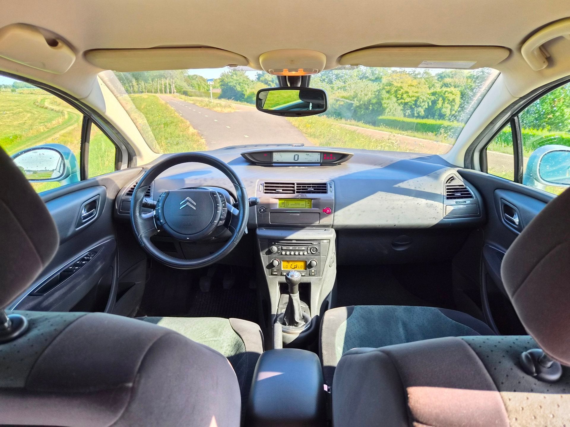 Citroen C4 1.6 VTi Exclusive | Inruilkoopje! | Nette Auto!, Voorwielaandrijving, Zwart, 4 cilinders, Alcantara
