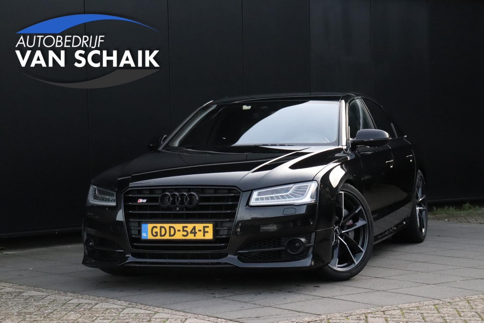Audi A8 4.0 TFSI S8 plus quattro Pro Line+ | KERAMISCH | MEM, Auto's, Audi, Dealer onderhouden, Gebruikt, Zwart, Bedrijf