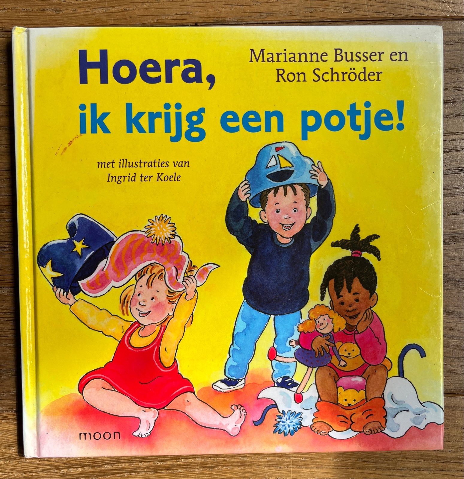 Hoera, ik krijg een potje! - Leerzaam kinderboek, Boeken, Kinderboeken | Baby's en Peuters, Ophalen of Verzenden, Zo goed als nieuw