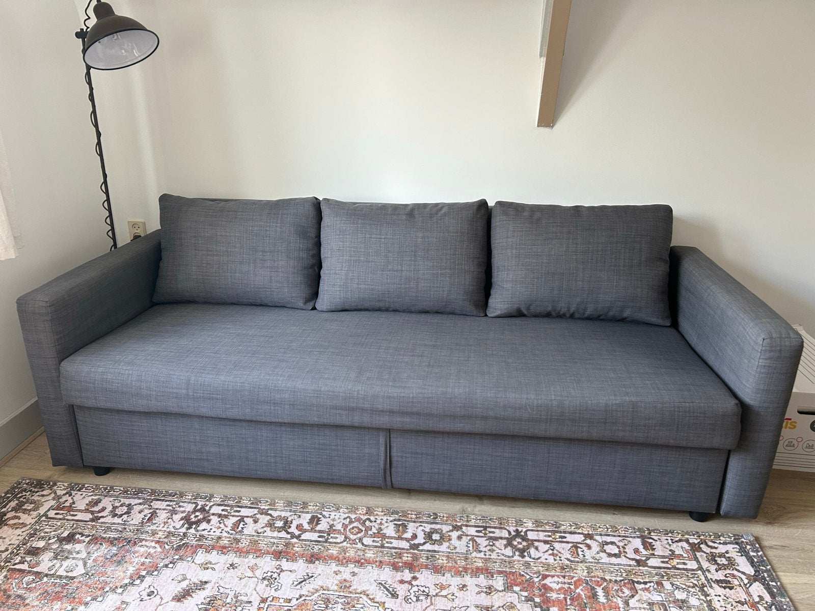IKEA Friheten slaapbank, Ophalen, Gebruikt, Tweepersoons, 140 cm