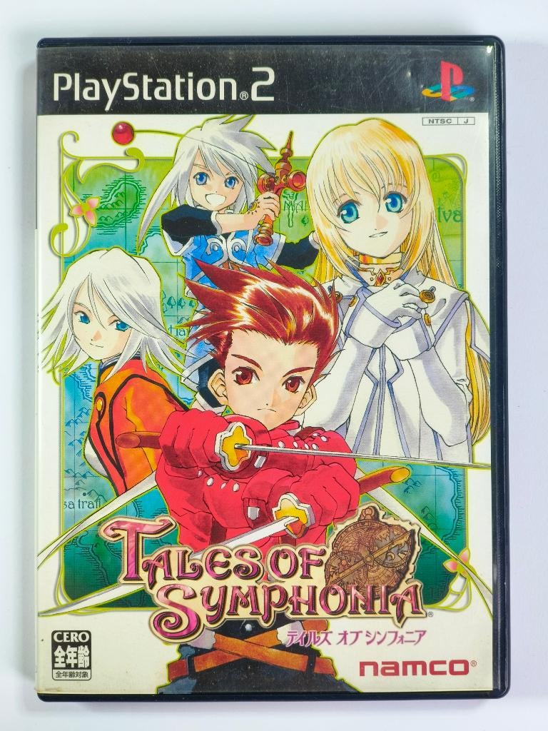 Tales of Sypmhonia - PlayStation 2 - PS2 - NTSC-J - Compleet, Spelcomputers en Games, Games | Sony PlayStation 2, Zo goed als nieuw