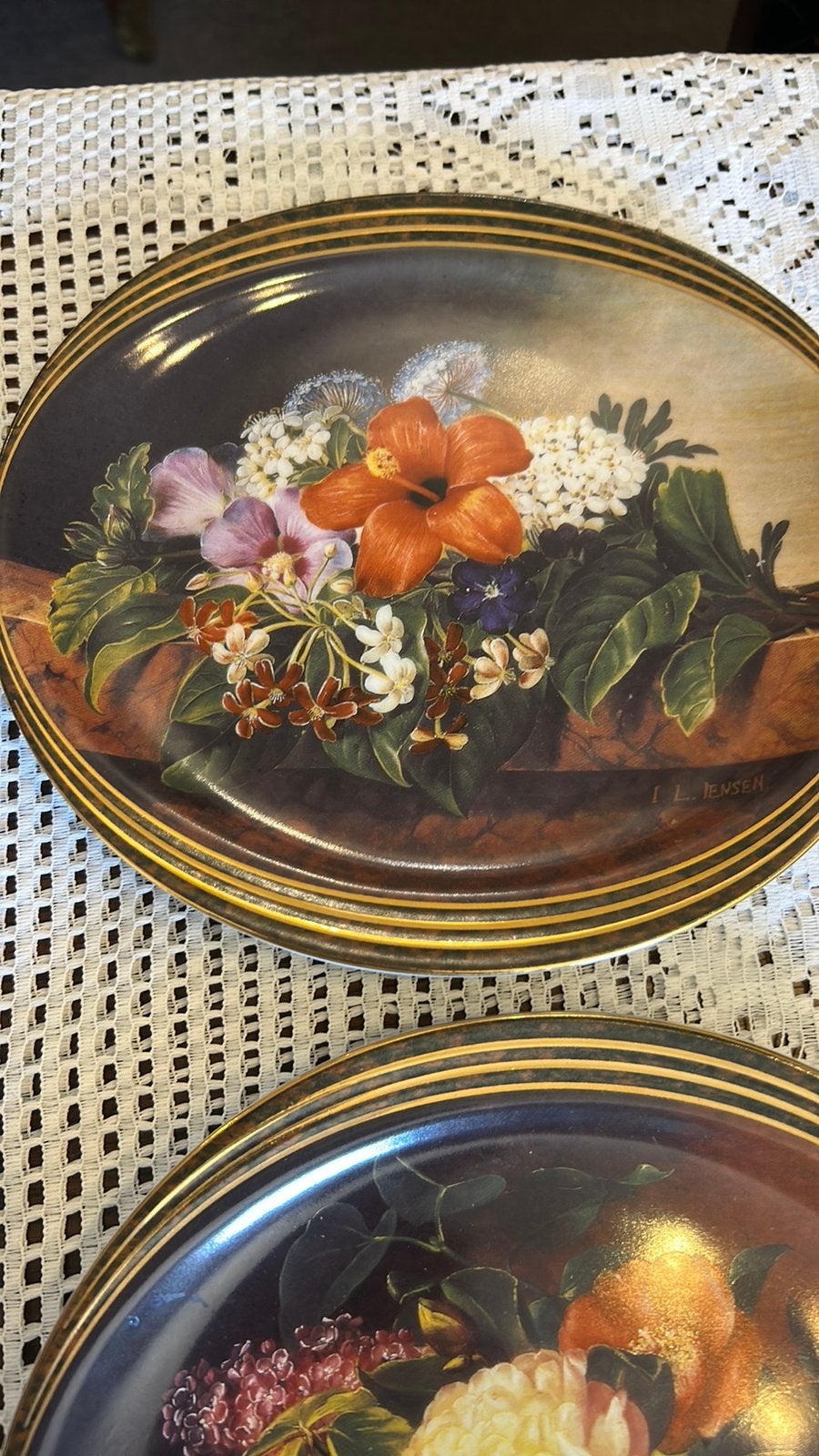 Antieke borden, Ophalen
