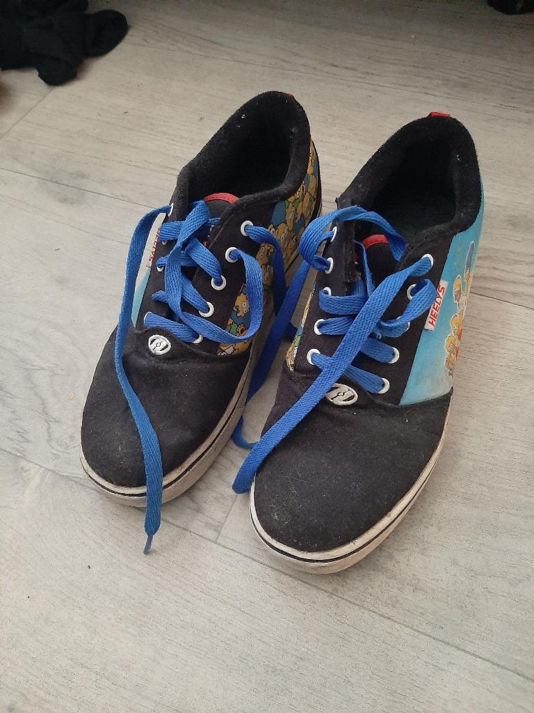 Heely's simpsons, Ophalen, Heelys, Zwart, Sneakers of Gympen