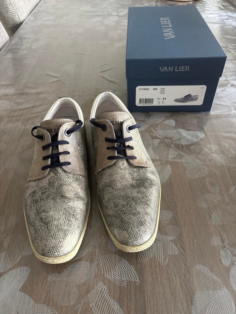 Van Lier Schoenen Maat 43, Kleding | Heren, Schoenen, Gedragen, Veterschoenen, Overige kleuren, Ophalen of Verzenden