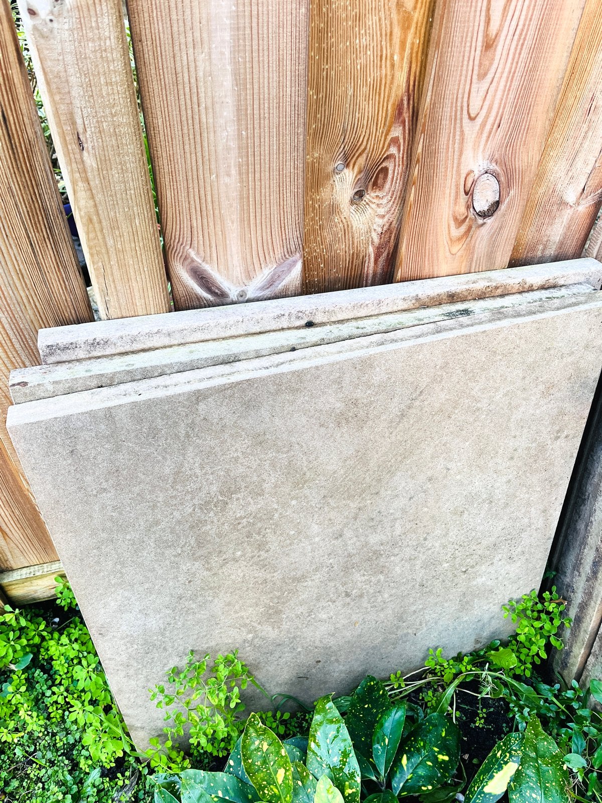Natuurstenen tuintegels 60x60x3 cm - 60 stuks