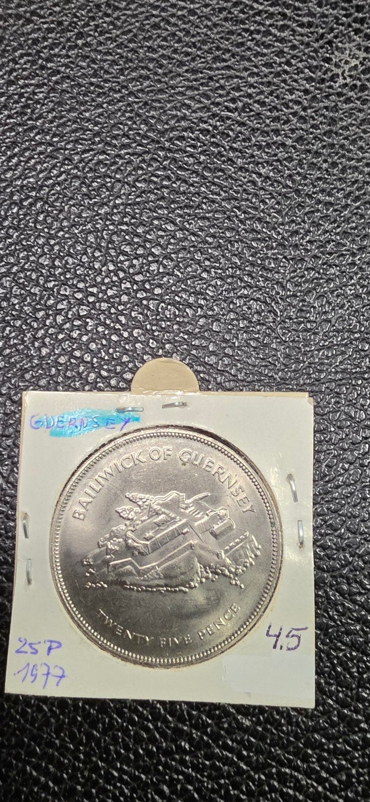 Guernsey 25 pence 1977, Ophalen of Verzenden