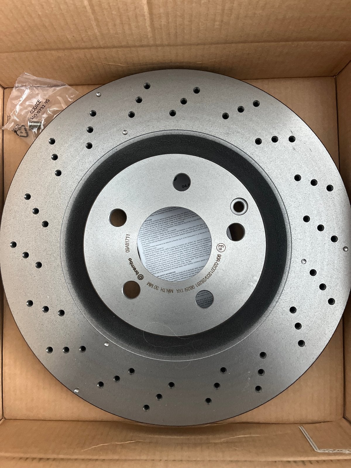 Nieuwe Brembo remschijven en blokken voor Mercedes W221/R230, Ophalen, Nieuw, Mercedes-Benz