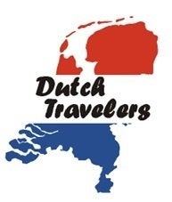Camper caravan bus sticker dutch travelers, The River House v.o.f, Info@theriverhouse.nl, Nieuw, Ophalen of Verzenden
