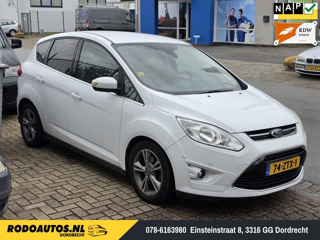 Ford C-Max 1.0 Lease Titanium Motorprobleem!, Auto diversen, Wit, Handgeschakeld, Ford, 998 cc