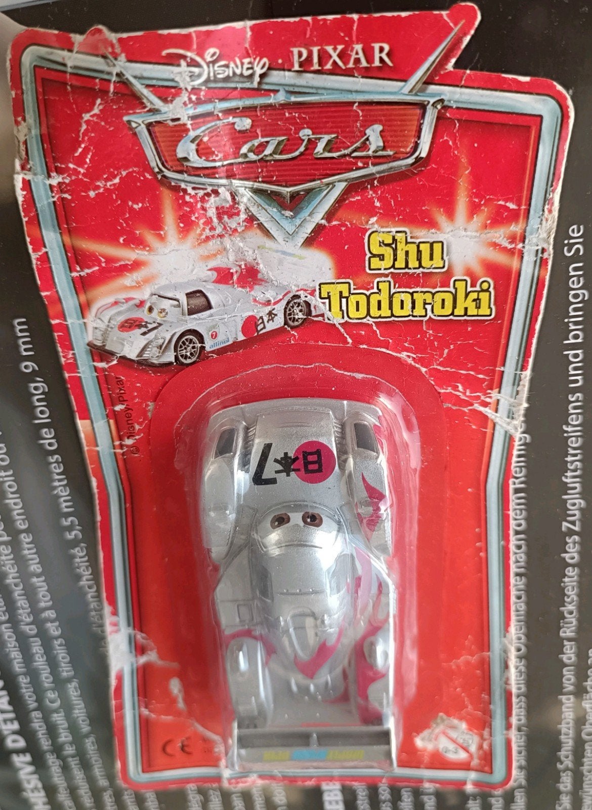Cars shu todoroki kleine race wagen, Ophalen of Verzenden, Nieuw, Auto's