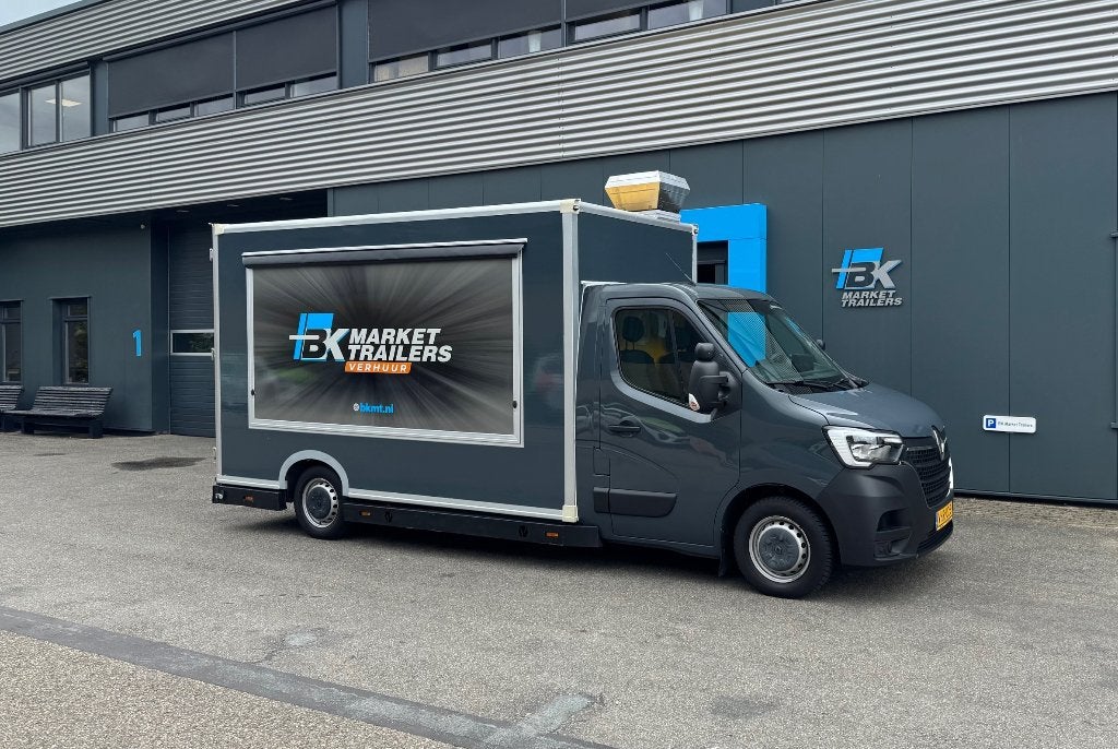 Foodtruck huurwagen voor vis, friet, snacks, broodjes, Ophalen
