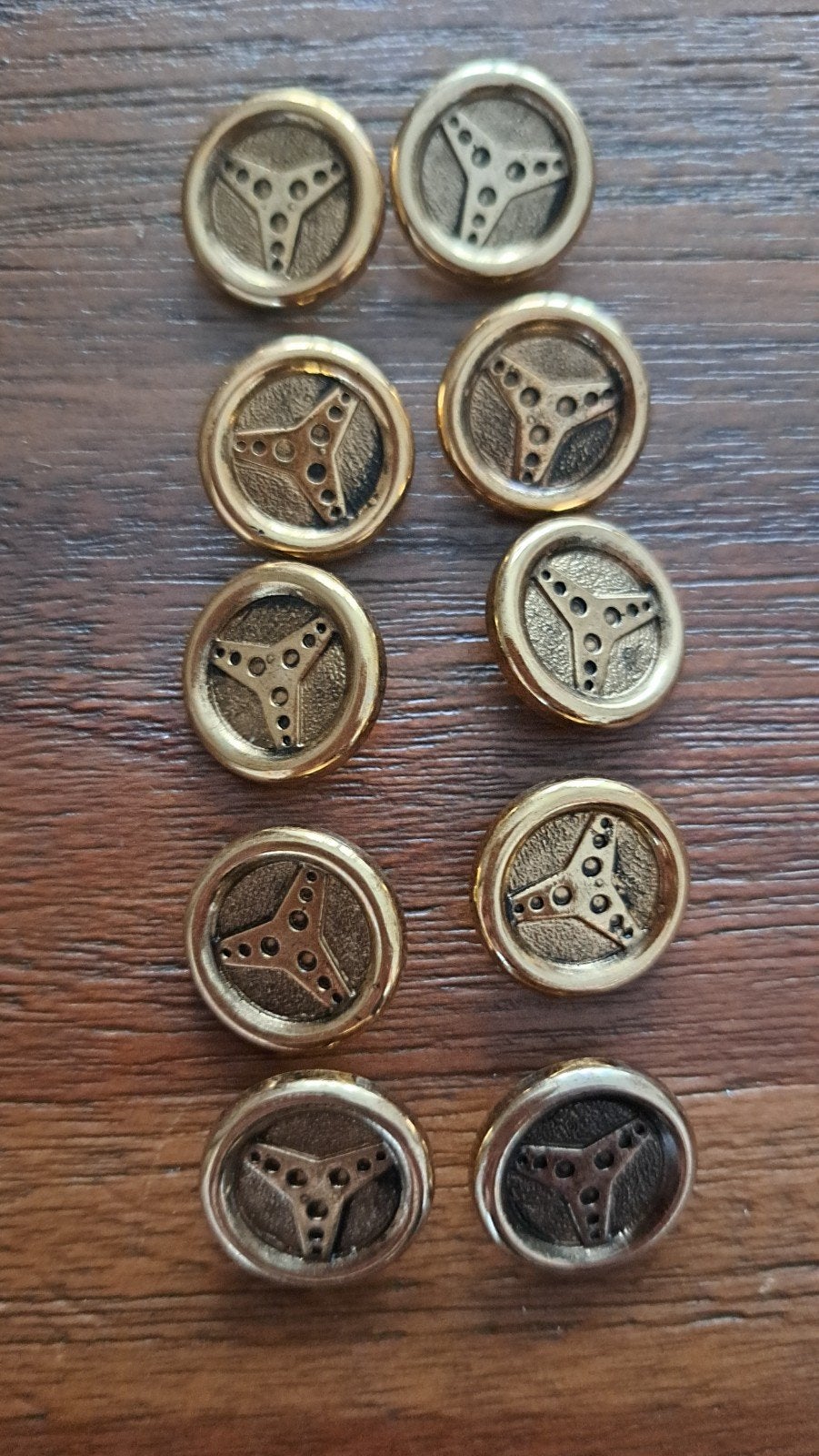 Knopen met Mercedes logo 10 stuks, Ophalen of Verzenden