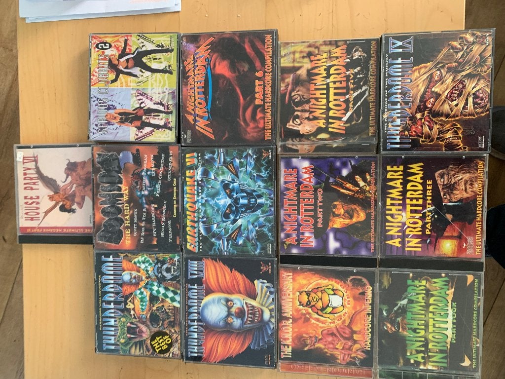 Early hardcore cd verzameling, Cd's en Dvd's, Cd's | Dance en House, Ophalen of Verzenden, Zo goed als nieuw, Overige genres