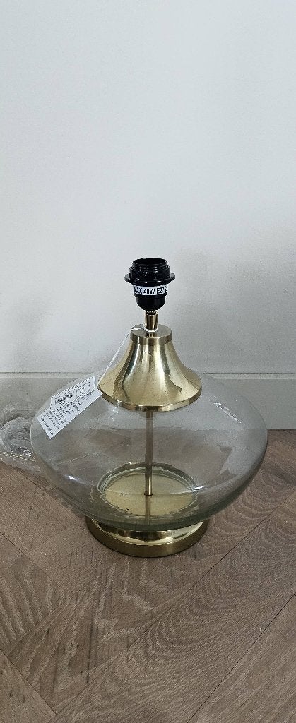 Riviera maison lamp, Met schakelaar, Riviera Maison, Nieuw, Glas