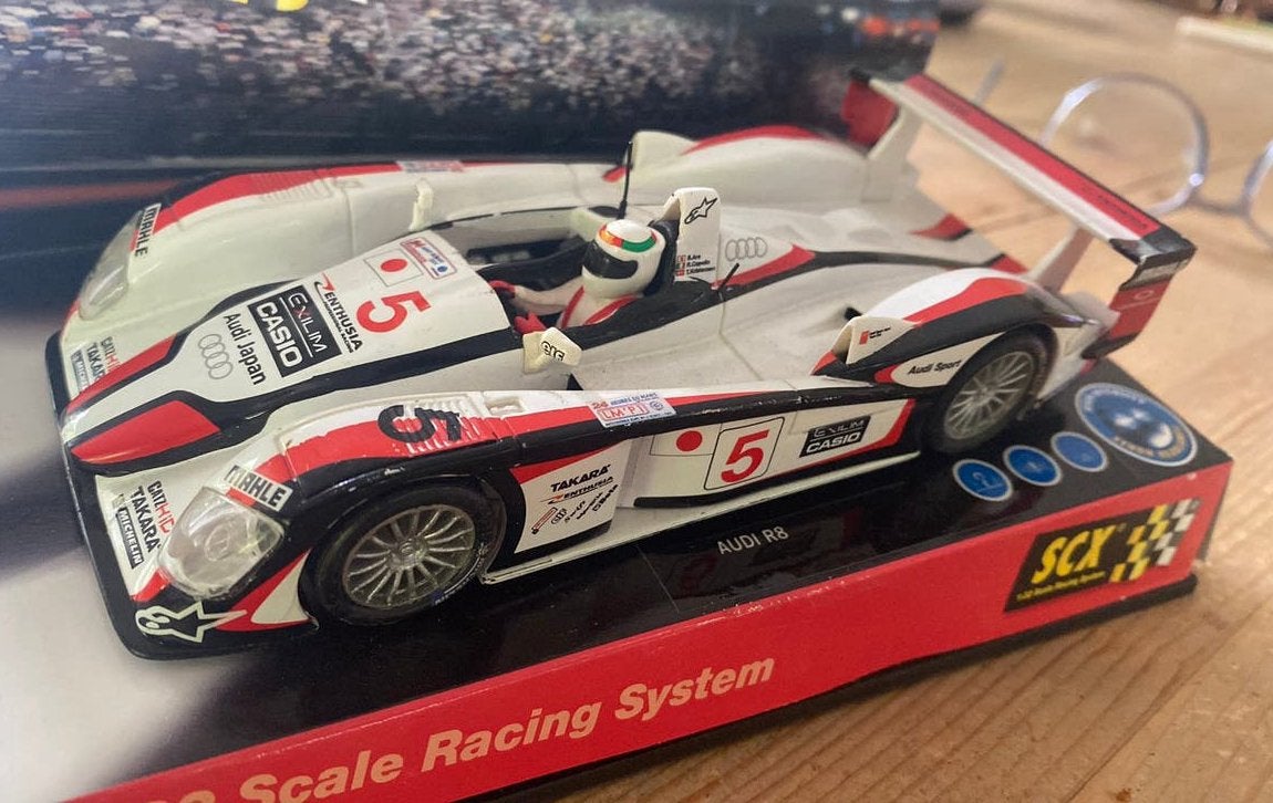 SCX Digital: Audi R8 #5, Ophalen of Verzenden, Gebruikt, Elektrisch, Overige merken