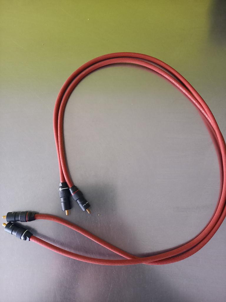 interlinks Van den Hul: M.C. The Bay, C5 hybrid, 75/80 cm, Ophalen of Verzenden, Zo goed als nieuw, Minder dan 2 meter, Interlink-kabel