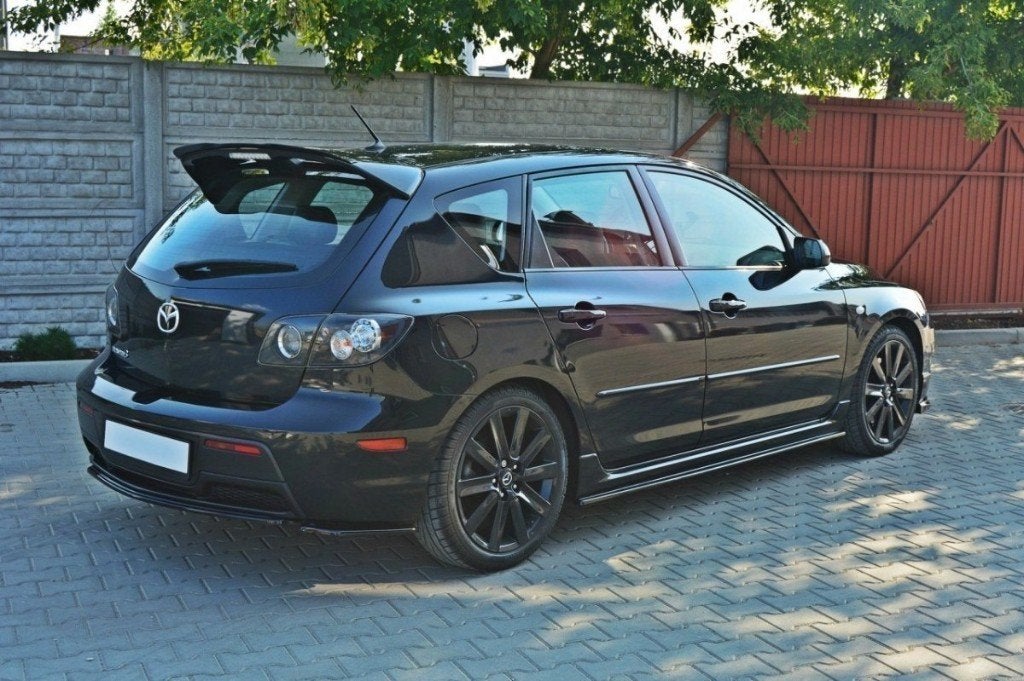 Voorlip splitter spoiler skirt achterlip - Mazda 3 MPS 06-08, Ophalen of Verzenden