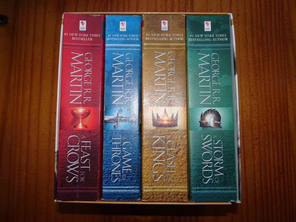 George R. R. Martin - A Song of Ice and Fire 1 t/m 4, Ophalen of Verzenden, Zo goed als nieuw