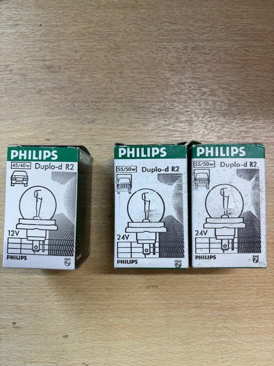 Philips Duplo-d R2 Autolampen (12V & 24V), Ophalen of Verzenden, Nieuw, Universele onderdelen