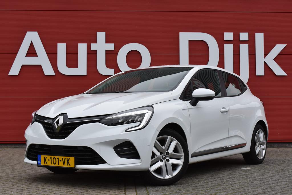 Renault Clio 1.0 TCe Bi-Fuel Zen LED | Carplay | Navi | Airc, Auto's, Renault, Voorwielaandrijving, Stof, Gebruikt, Met garantie (alle)
