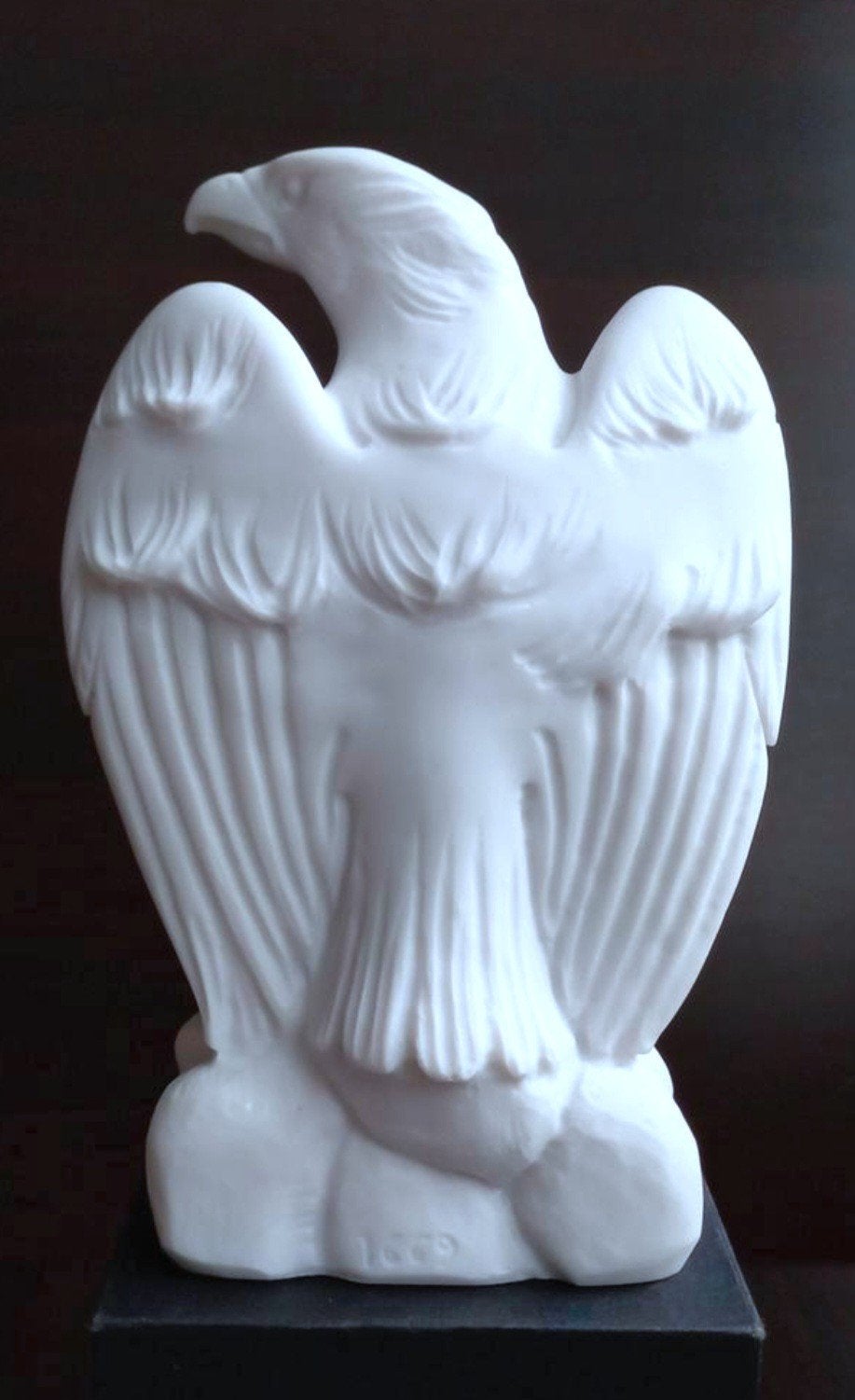 Eagle Statue Beeld van een zittende witte adelaar, Ophalen of Verzenden