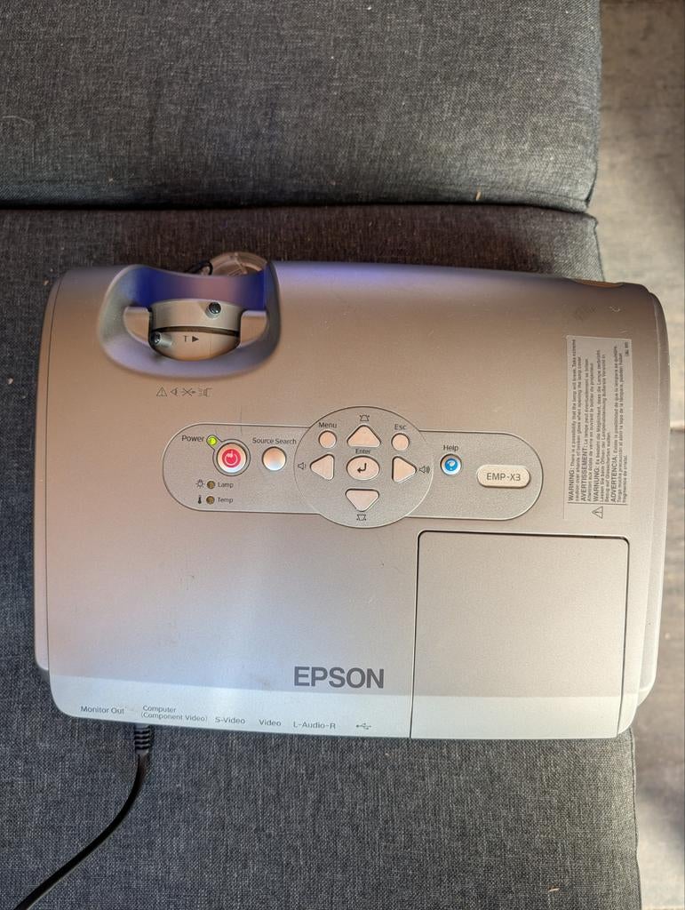 Epson EMP-X3 LCD Projector, Ophalen, Gebruikt, Epson, LCD
