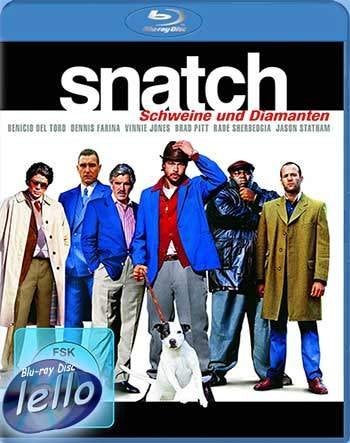 Blu-ray: Snatch (2000 Guy Ritchie Jason Statham Brad Pitt)DE, Ophalen of Verzenden, Nieuw in verpakking, Humor en Cabaret
