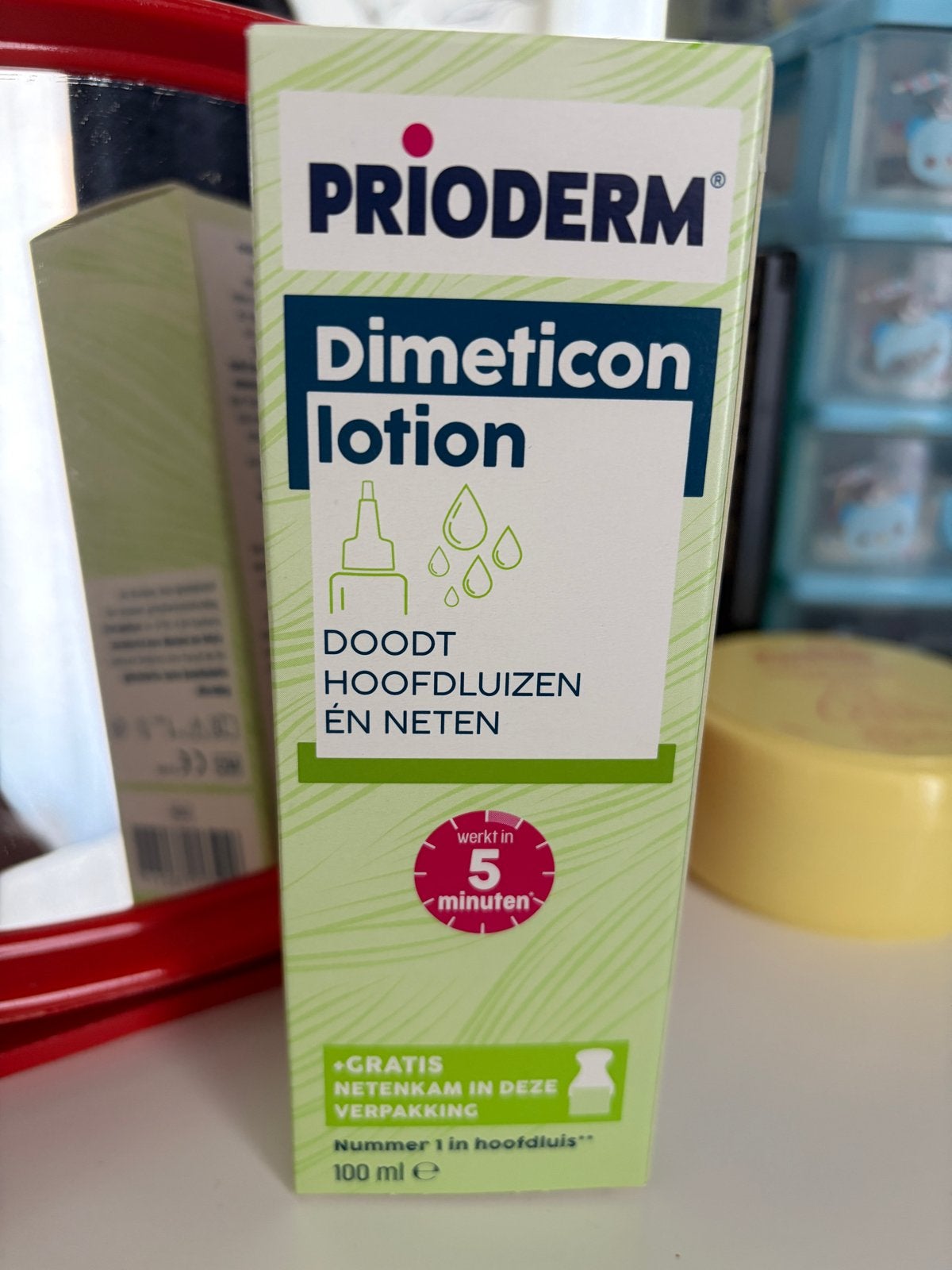 Prioderm Dimeticon Lotion - Hoofdluis en Neten Behandeling, Verzenden, Nieuw, Overige typen