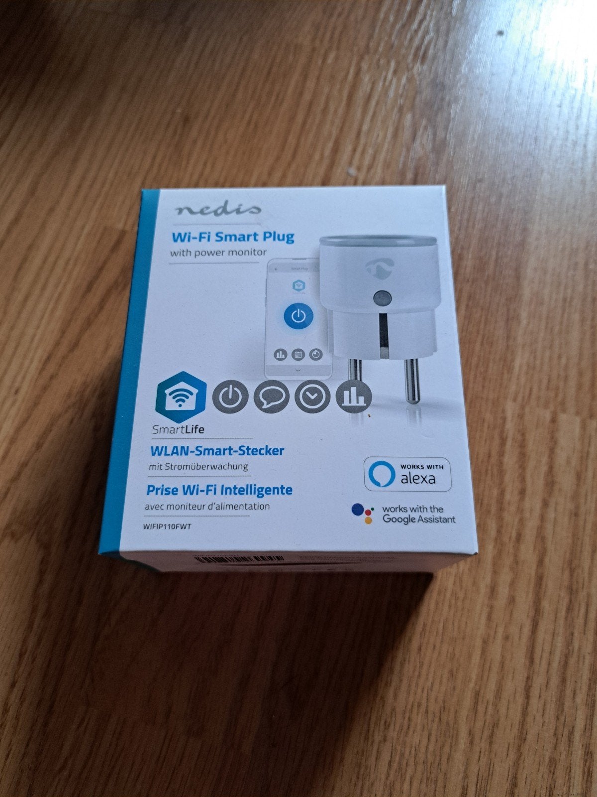 Nedis Wi-Fi Smart Plug met Energiemonitor - Nieuw, Ophalen, Nieuw