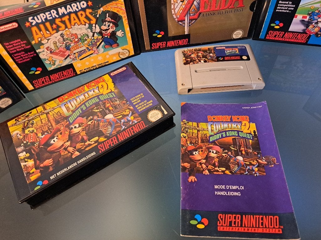 Super Nintendo SNES Donkey Kong Country 2 Diddy's Kong Quest, Spelcomputers en Games, Games | Nintendo Super NES, Avontuur en Actie