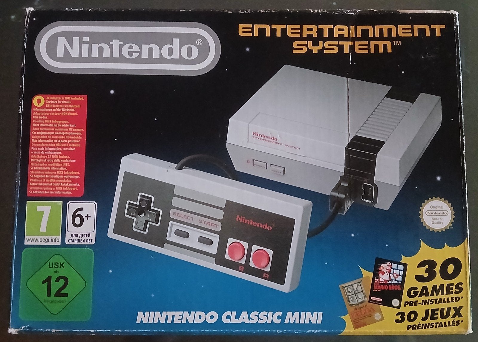 Nintendo NES Classic Mini, Ophalen of Verzenden, Gebruikt, Met 1 controller, Met games