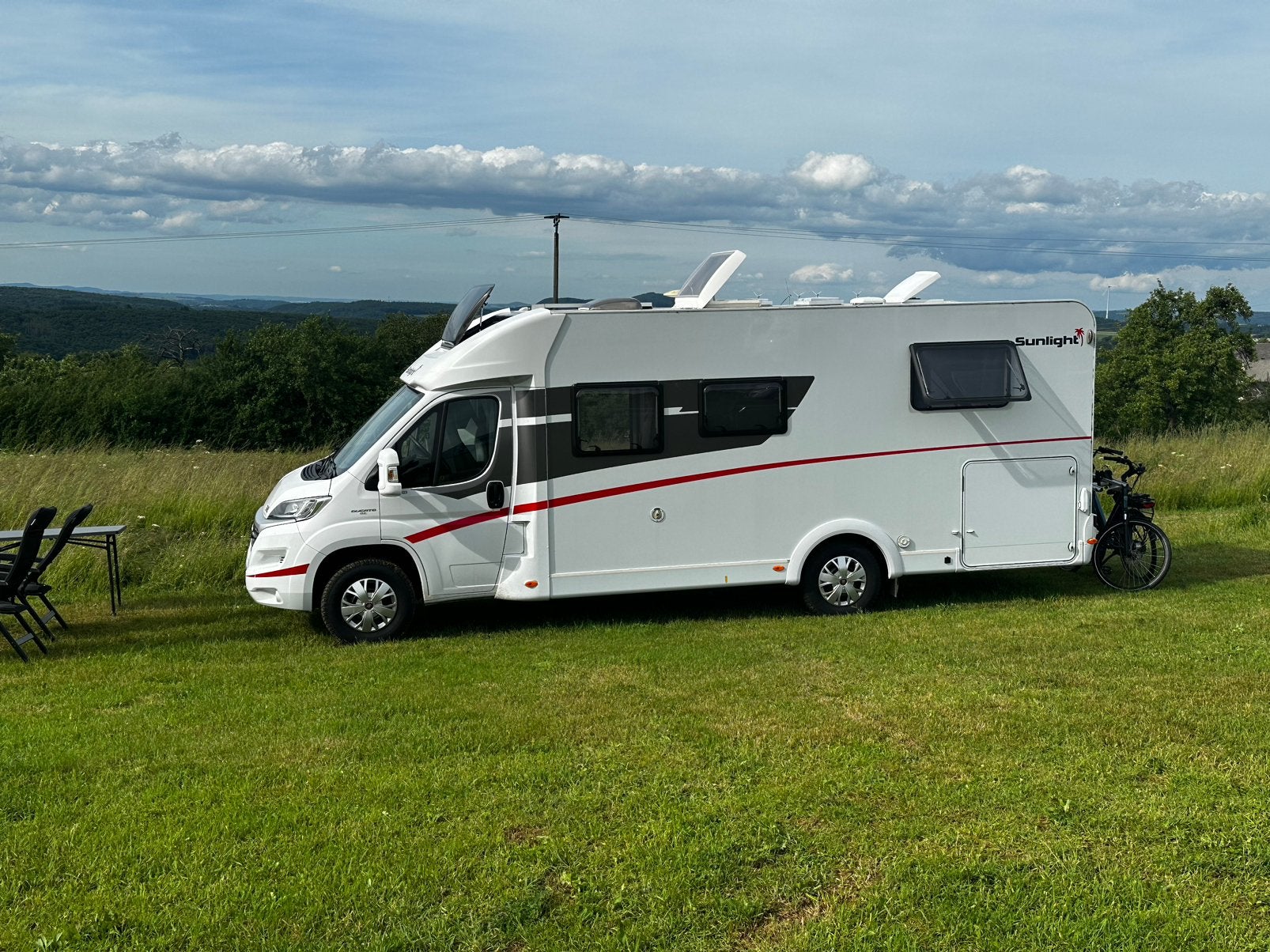 Caravans And Camping Sunlight