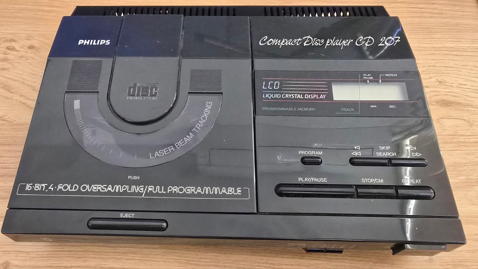 Philips CD 207 Compact CDSpeler DEFECT, Audio, Tv en Foto, Cd-spelers, Ophalen of Verzenden, Gebruikt, Philips