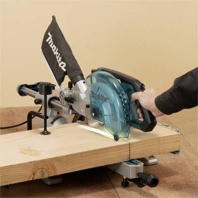 Makita LS0816F Afkortzaag - Zo goed als nieuw in doos, Ophalen, 70 mm of meer, Nieuw, Afkortzaag