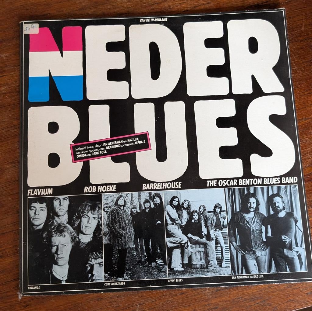 Neder Blues LP - Diverse Artiesten, Ophalen of Verzenden, Gebruikt, 12 inch