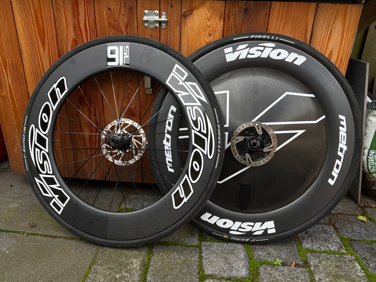 Vision Metron Wielset - Hoogwaardige Racefiets Wielen, Ophalen of Verzenden, Gebruikt