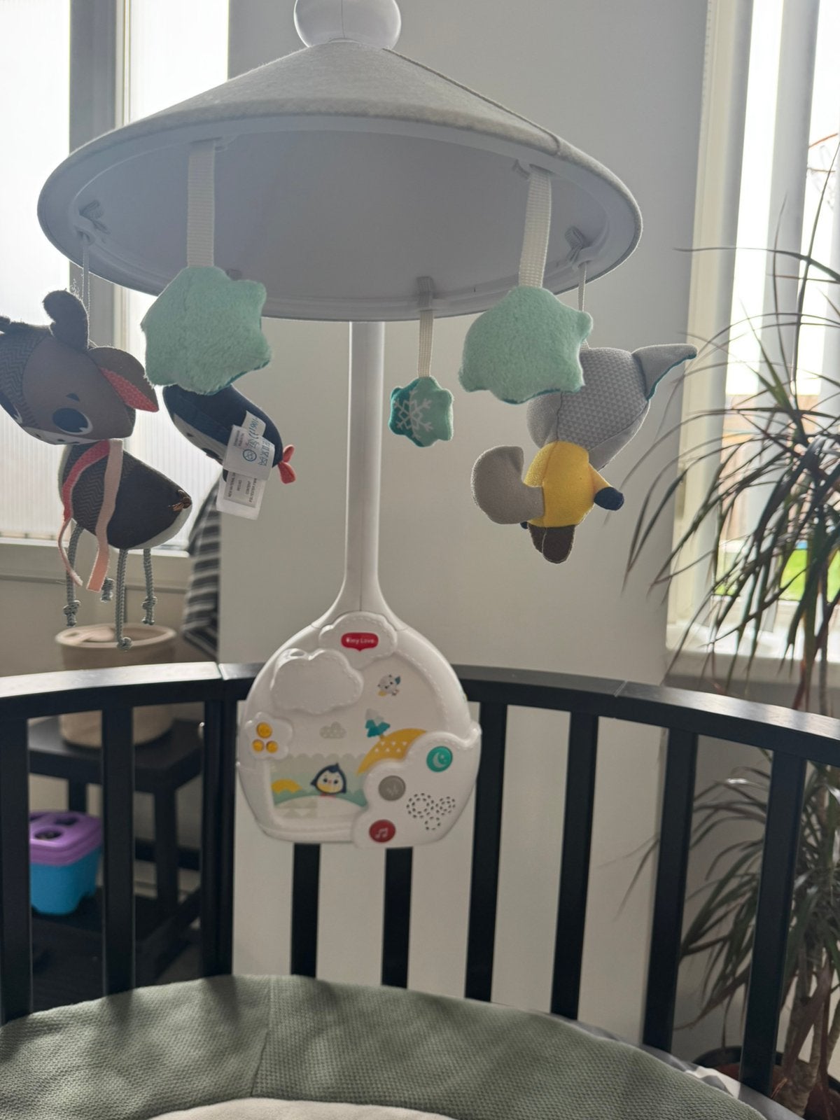 Muziekmobiel Tiny love, Ophalen of Verzenden, Zo goed als nieuw, Geboorte of Huwelijk
