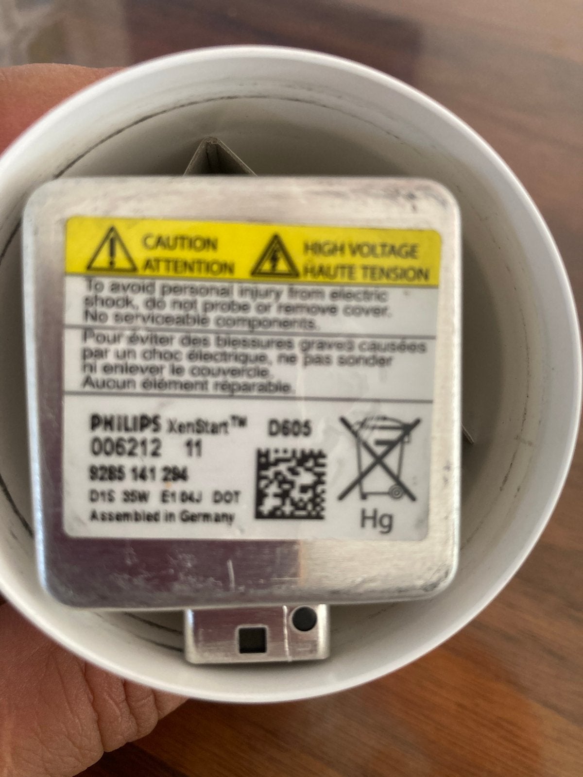 Philips XenStart D1S 35W E104J Xenon Lamp voor BMW, Ophalen of Verzenden, Nieuw, BMW