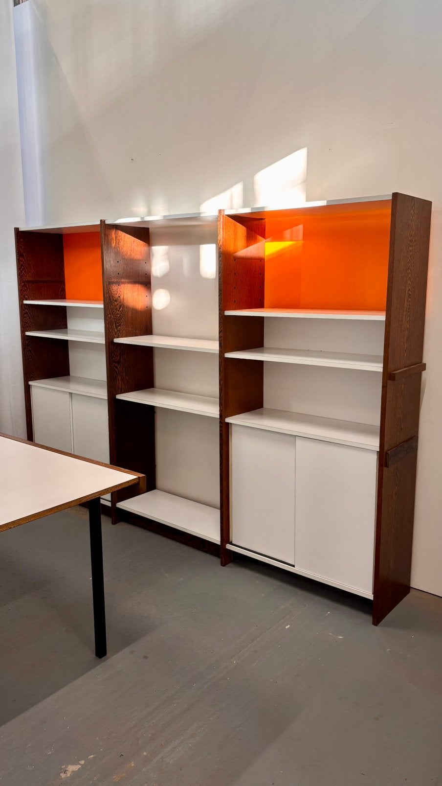 Vintage Borculo Kast Martin Visser t Spectrum Wit/Wenge, Ophalen, Gebruikt, ., .