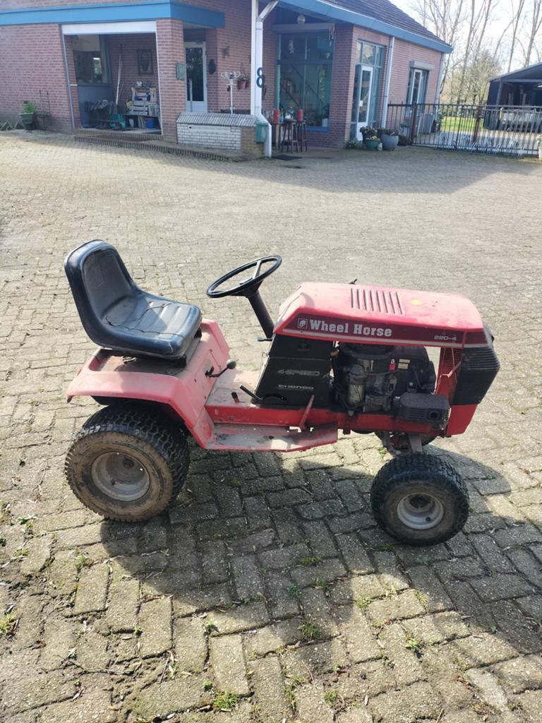 Opknapper Zitmaaier zonder maaidek, Tuin en Terras, Ophalen, Gebruikt, 50 cm of meer, Benzine-grasmaaier