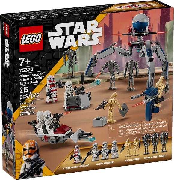 Lego Star Wars sealed 75372 Clone & Droid battle pack, Kinderen en Baby's, Speelgoed | Duplo en Lego, Star Wars, Nieuw, Ophalen of Verzenden