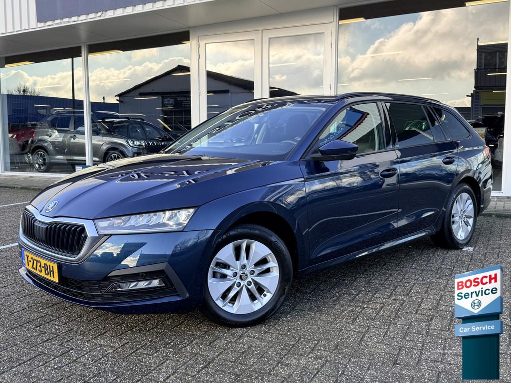 Skoda Octavia Combi 1.0 TSI Ambition | LED | PDC v+a | DAB |, Auto's, Skoda, Voorwielaandrijving, Stof, Gebruikt, Blauw