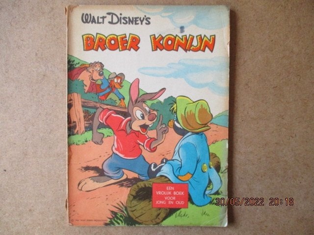 adv6610 broer konijn 2, Eén stripboek, Ophalen, Gelezen