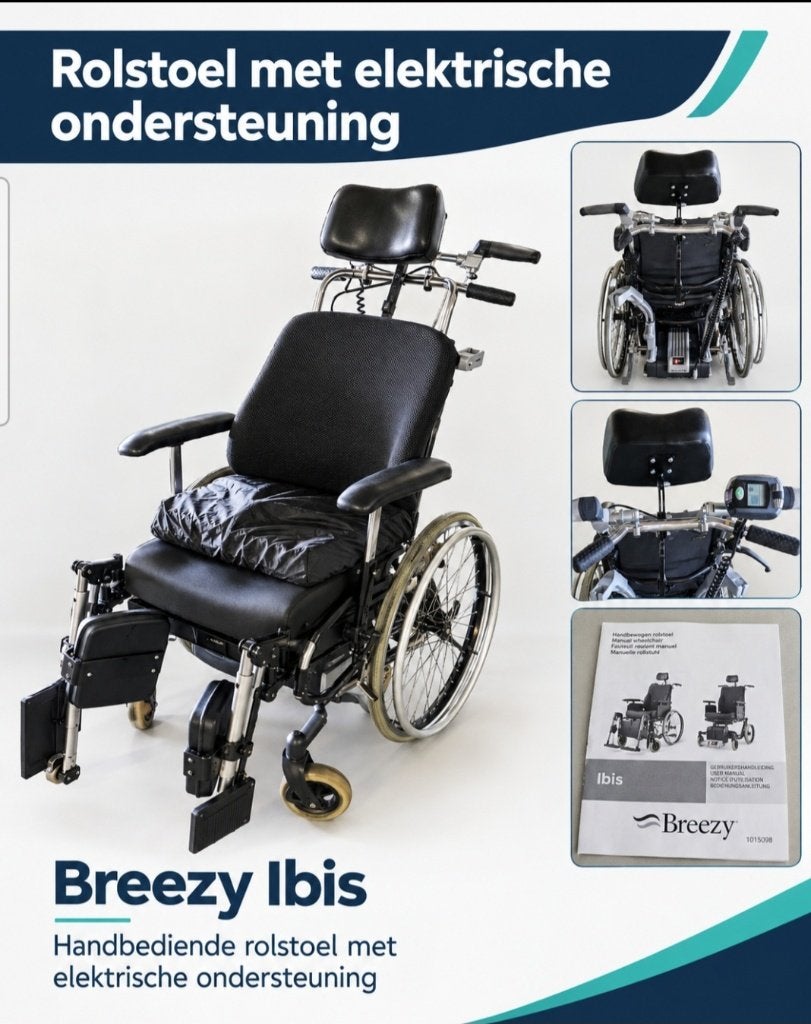 Rolstoel, Ophalen, Gebruikt, Duwrolstoel